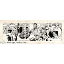 Alex Raymond - Rip Kirby Daily Comic Strip Original Art, dated 11-14-49 (King Features Syndicate, 19