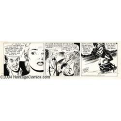 Alex Raymond - Rip Kirby Daily Comic Strip Original Art, dated 1-14-50 (King Features Syndicate, 195