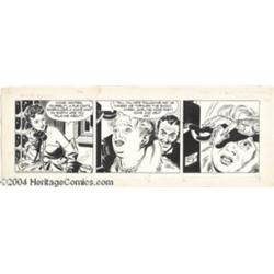 Alex Raymond - Rip Kirby Daily Comic Strip Original Art, dated 1-26-50 (King Features Syndicate, 195