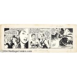 Alex Raymond - Rip Kirby Daily Comic Strip Original Art, dated 1-30-50 (King Features Syndicate, 195
