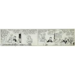 Chic Young - Blondie Daily Comic Strip Original Art, dated 1-5-31 (King Features Syndicate, 1931).