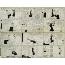 Chic Young - Blondie Sunday Comic Strip Original Art, dated 7-16-33 (King Features Syndicate, 1933).