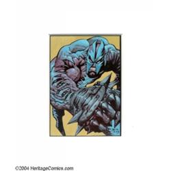 Simon Bisley - Trading Card Illustration Original Art (1993)