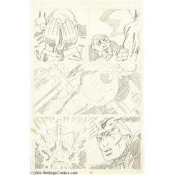 John Byrne - Fantastic Four, page 9 Original Art (unpublished, circa 1974).