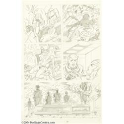 John Byrne - Fantastic Four, page 27 Original Art (unpublished, circa 1974).