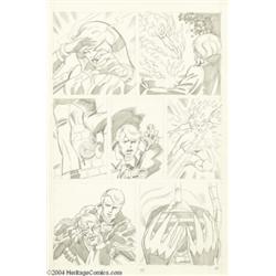 John Byrne - Fantastic Four, page 28 Original Art (unpublished, circa 1974).