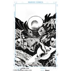 John Byrne - Spider-Man: Chapter One #7 Cover Original Art (Marvel, 1999).