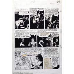 Sid Check - Vault of Horror #26 page 6 Original Art (EC, 1952).