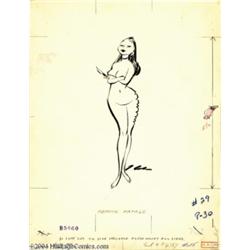 Jack Cole - Playboy, July, 1956 Illustration Original Art (Playboy, 1956).