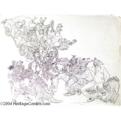Geof Darrow - Science Fiction Specialty Illustration Original Art (undated).