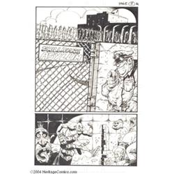 Kevin Eastman, Eric Talbot, and Simon Bisley - Complete 24-page Story, "The Very Angry Seven" Origin