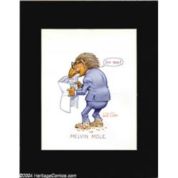 Will Elder - Melvin Mole Sketch Original Art (undated).