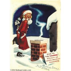 Will Elder - Christmas Card Original Art (undated).