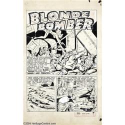 Jill Elgin - Green Hornet Comics #27 Complete 8-page Story "Blonde Bomber: Hawaii Has Termites!" Ori