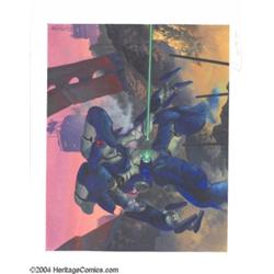 Devlin James (attributed) - Robot Illustration Original Art (undated).