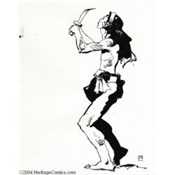 Jeff Jones - Tarzan Sketch Original Art (undated).