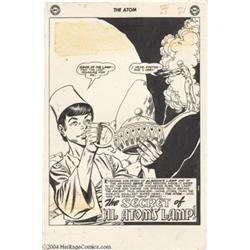 Gil Kane and Murphy Anderson - The Atom #3 Complete 10-page Story "The Secret of 'Al Atom's' Lamp!" 