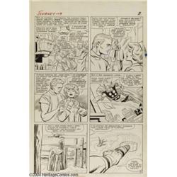 Jack Kirby and Chic Stone - Journey Into Mystery #109, page 6 Original Art (Marvel, 1964).