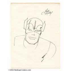 Jack Kirby - New Gods' Orion Sketch Original Art (undated).