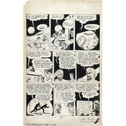 Joe Kubert - All-New Comics #9, page 5 Original Art (Harvey, 1944).