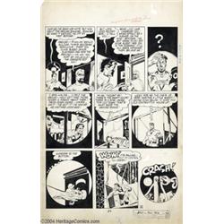 Joe Kubert - All-New Comics #9, page 6 Original Art (Harvey, 1944).