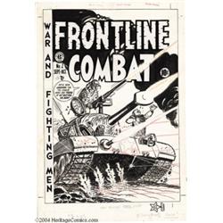 Harvey Kurtzman - Frontline Combat #2 Cover Original Art (EC, 1951).