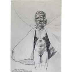 Liberatore - Karen Girl Pin Up Original Art (1988)