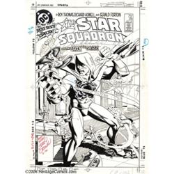 Jerry Ordway - All-Star Squadron #28 Cover Original Art (DC, 1983).