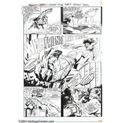 Brad Rader - Justice League Task Force #1, pages 2 and 3 Original Art (DC, 1993).