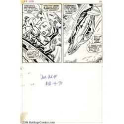 John Romita Sr. and John Verpoorten - Fantastic Four #103, page 12 Original Art (Marvel, 1970).