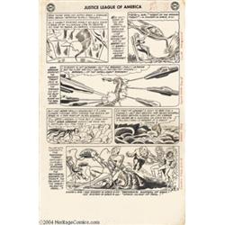 Mike Sekowsky and Bernard Sachs - Justice League of America #17, page 3 Original Art (DC, 1963).