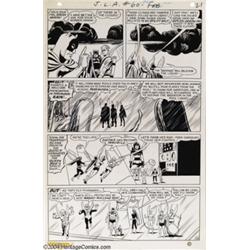 Mike Sekowsky and Sid Greene - Justice League of America #60, page 20 Original Art (DC, 1968).