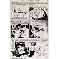 Mike Sekowsky and Sid Greene - Justice League of America #60, page 21 Original Art (DC, 1968).