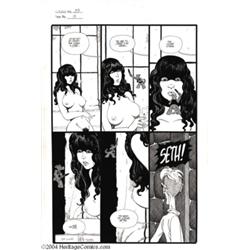 Dave Sim and Gerhard - Cerebus #153, page 13 Original Art (Aardvark-Vanaheim, 1991).