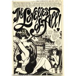 Alex Toth - My Only Love #3 Splash Page Original Art (Charlton, 1975).