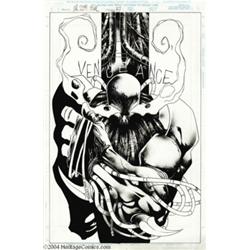 Ashley Wood - Ghost Rider 2099 #20 Cover Original Art (Marvel, 1995).