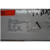 Image 2 : 47 Boxes #6x1-1/4" Drywall Screws, Black Phosphate - Total Screws = 376,000