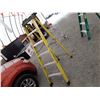Image 1 : 6 Foot Featherlite Yellow Fiberglass Step Ladder