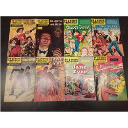 8 classic Illustrated Comic from 1943 thru 1949