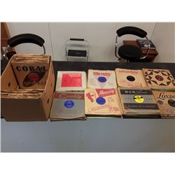 Large Box of Single classic records