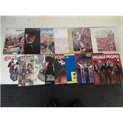 Large Collection of Rock LP's
