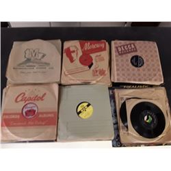 Box of 78 Classic Single Records