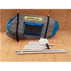 Cadet inflatable zodiac c/w paddle and pump