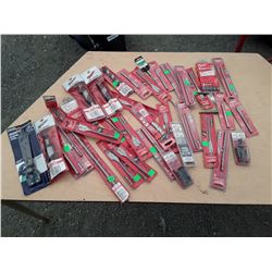 238-30+ ASSORTED DRILL BITS