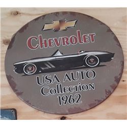 Metal Sign Chevrolet