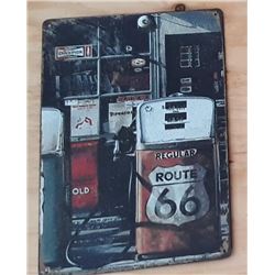 Metal Sign Route 66