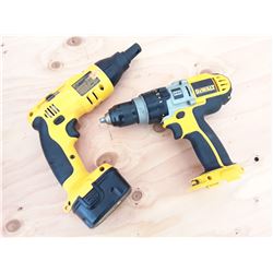 Dewalt 12 v Drywall Gun and Drill Driver