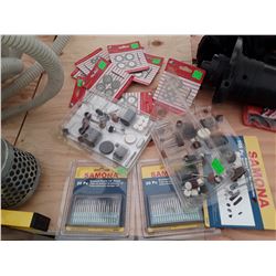 444- box of dremmel accesories.