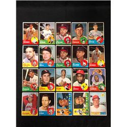 VINTAGE BASEBALL TRADING CARD LOT