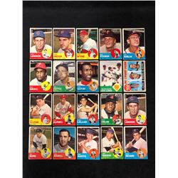 VINTAGE BASEBALL TRADING CARD LOT